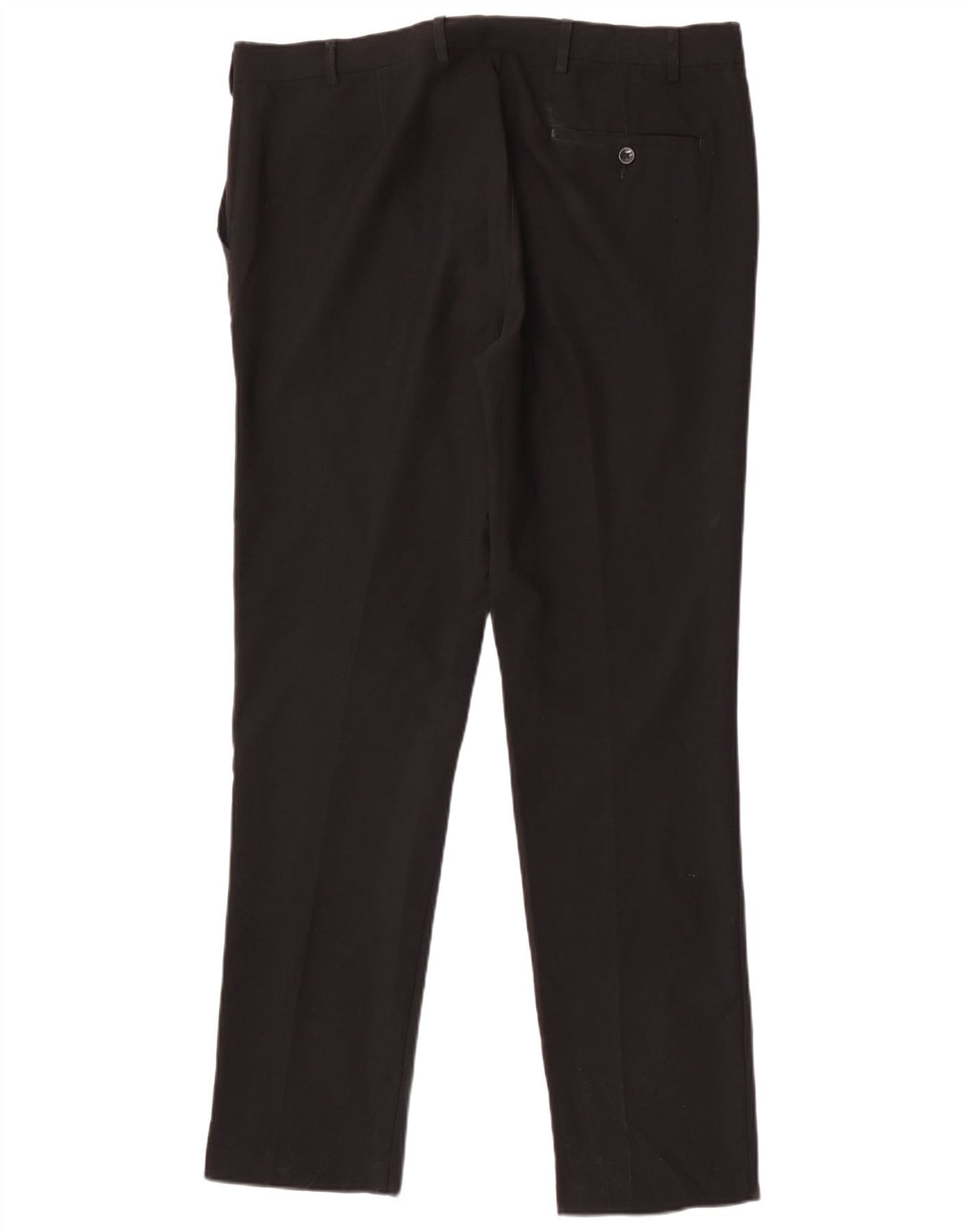 Pantaloni chino slim da uomo Marks & Spencer W38 L33 poliestere nero