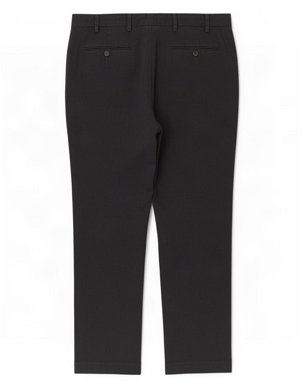 Pantaloni chino slim fit da uomo Marks & Spencer W38 L29 poliestere grigio