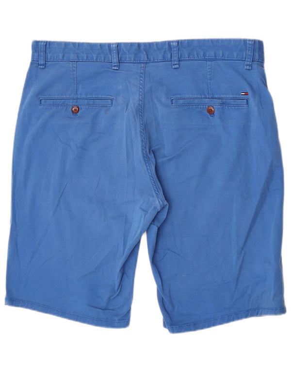 Pantaloncini chino da uomo Tommy Hilfiger W36 grande cotone blu