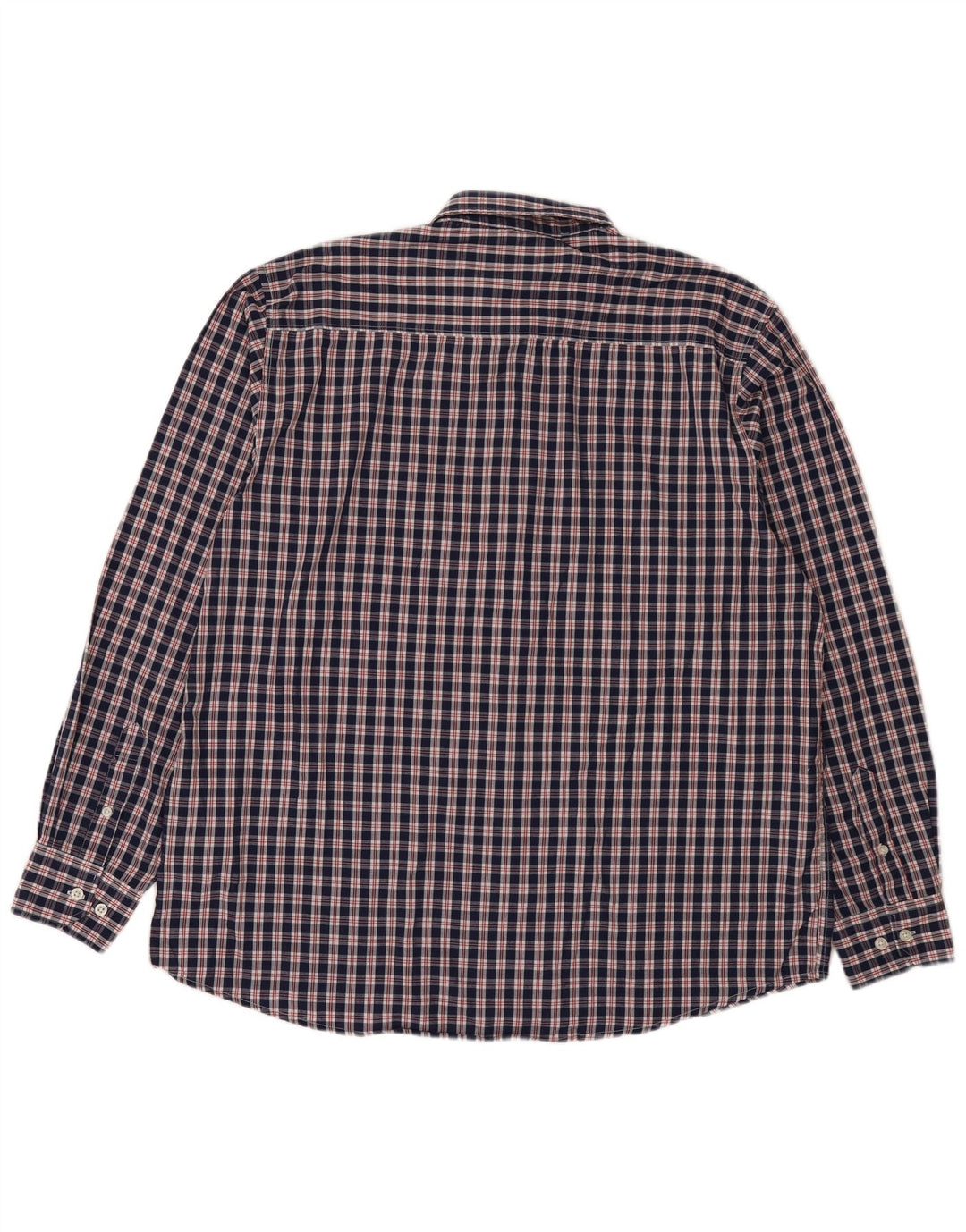 Camicia da uomo vestibilità regolare Pierre Cardin 3XL poliestere blu navy