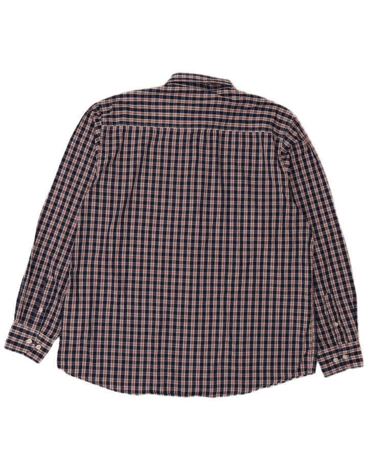 Camicia da uomo vestibilità regolare Pierre Cardin 3XL poliestere blu navy
