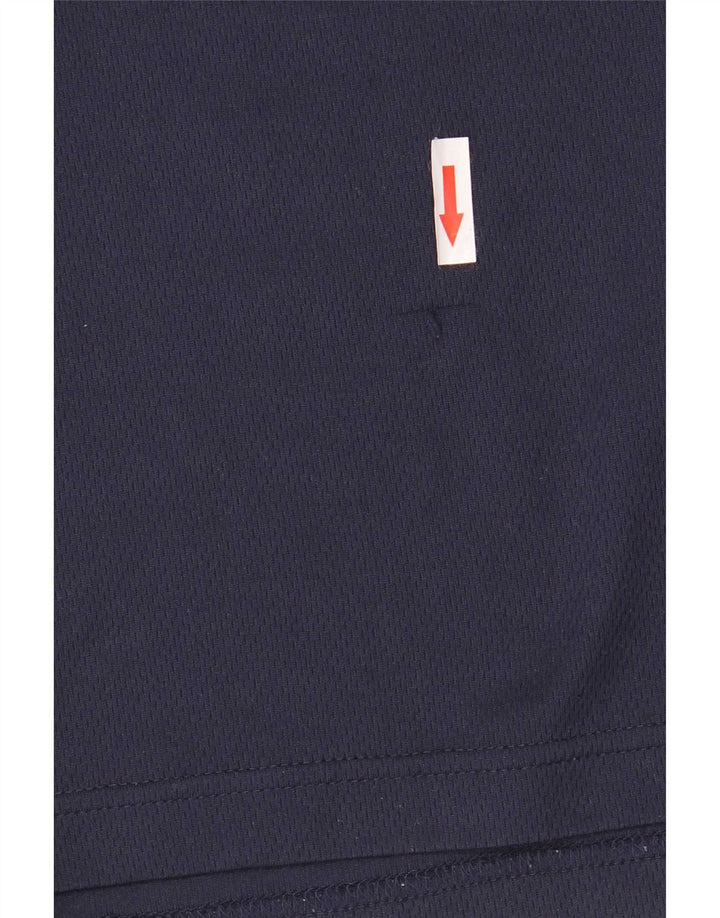 T-shirt da uomo Fila Top Small blu navy in poliestere color block