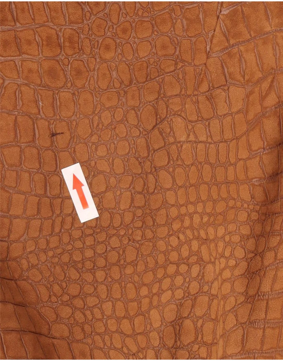 Giacca blazer vintage da donna a 4 bottoni UK 12 stampa animalier marrone medio