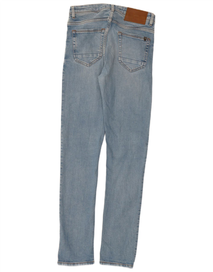 Jeans skinny da uomo Zara EU 38 Small W30 L31 Blu