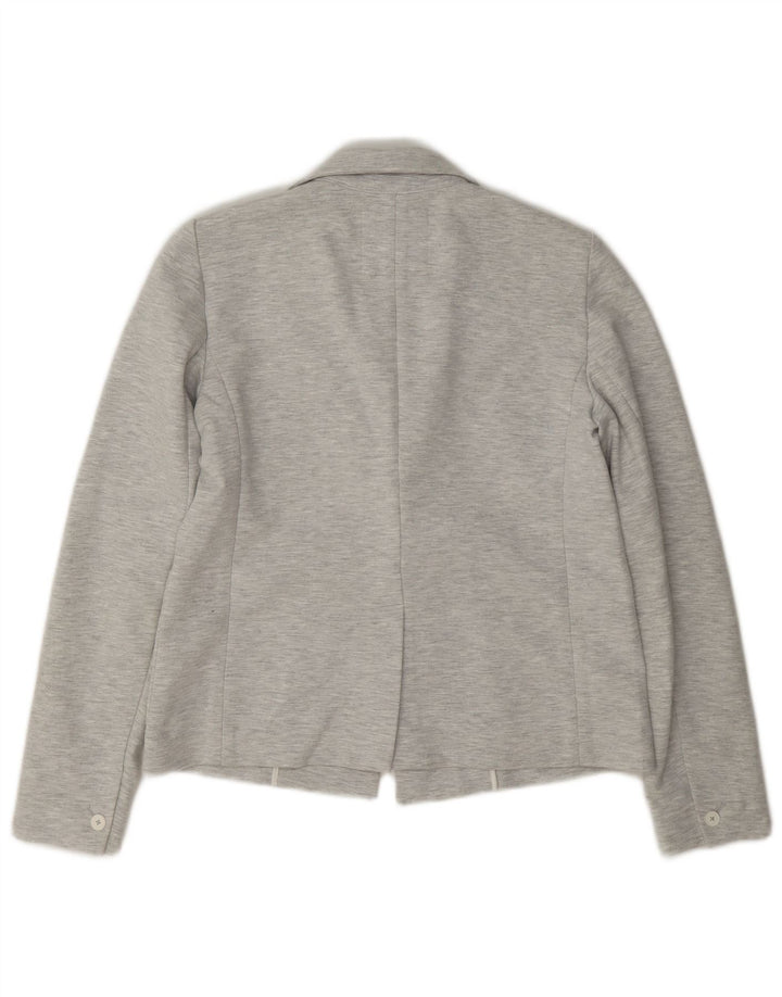 Giacca blazer da donna a 1 bottone Gap US 6 poliestere grigio medio