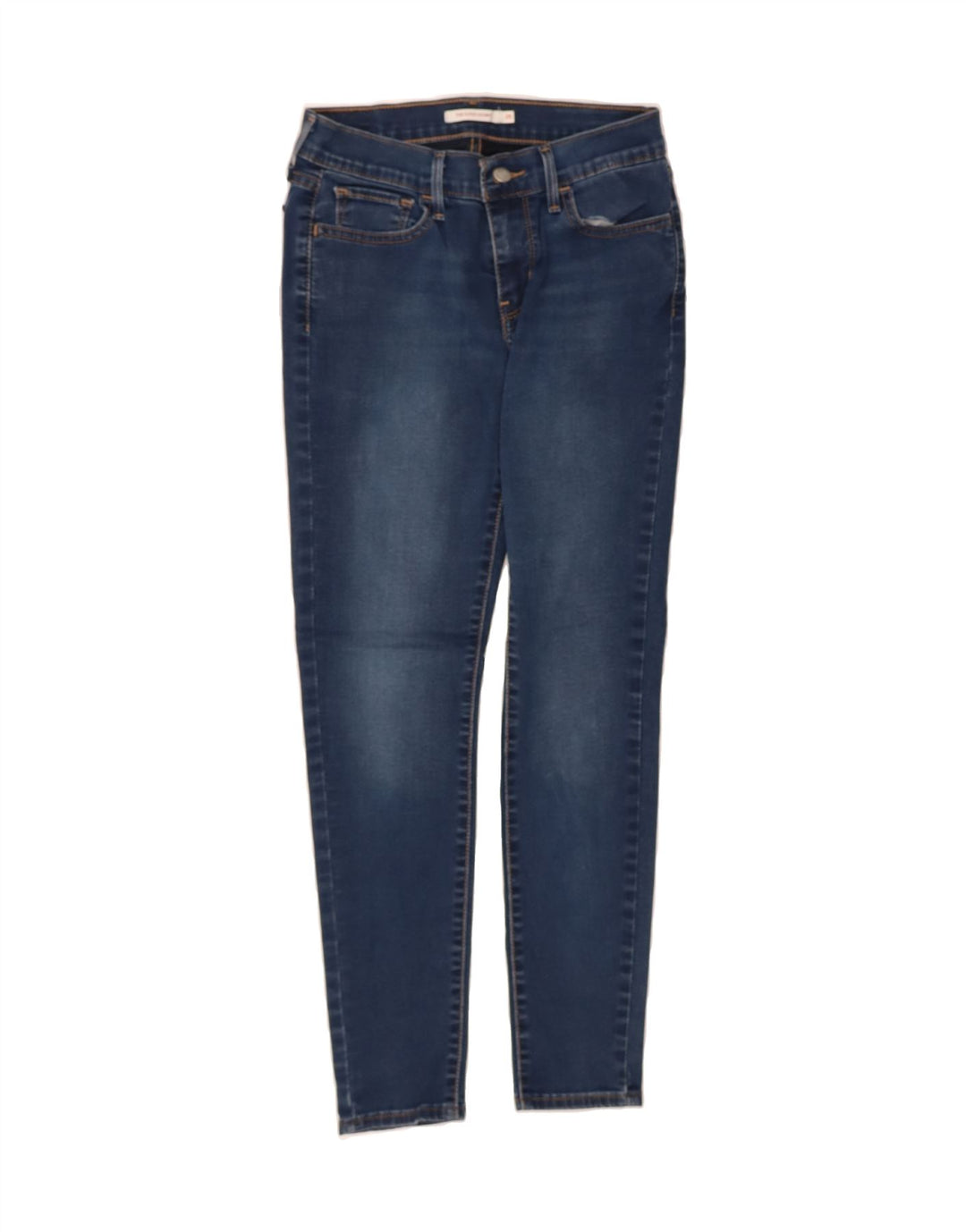 LEVI'S Womens Skinny Jeans W28 L28 Navy Blue Cotton Vintage Levi's and Second-Hand Levi's from Messina Hembry 