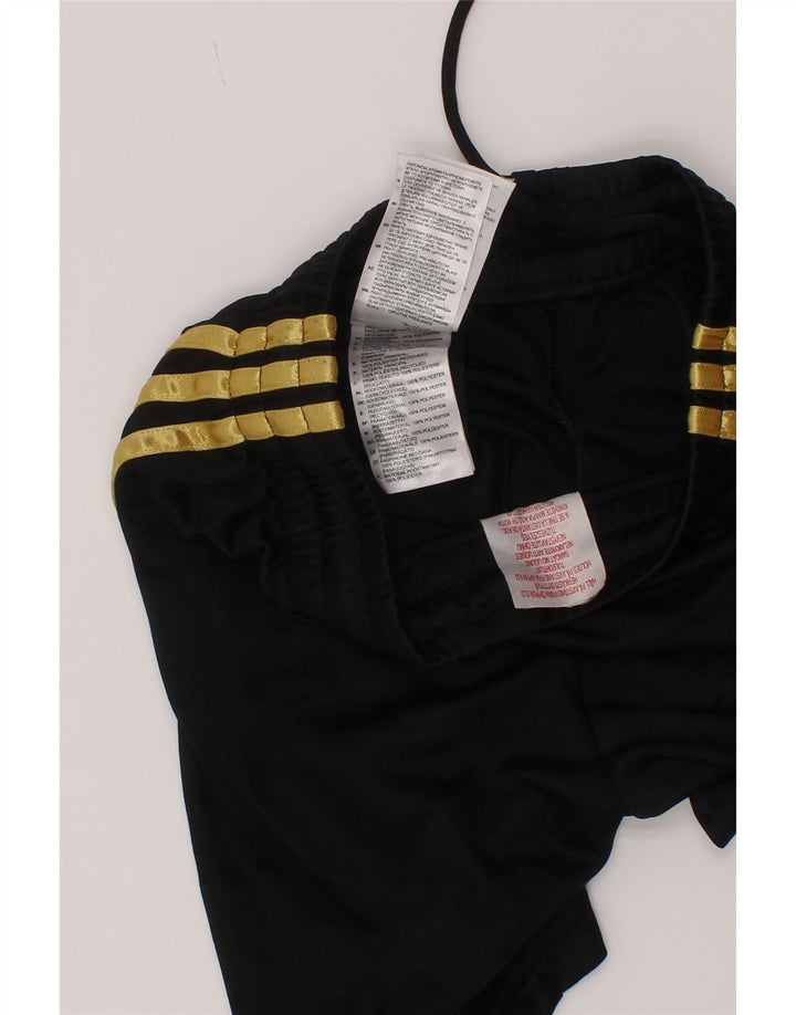 Pantaloncini sportivi Adidas Salah da ragazzo 7-8 anni in poliestere nero