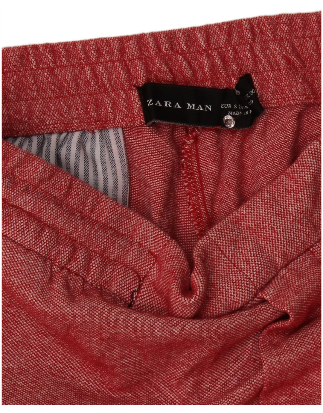 Pantaloncini sportivi Zara da uomo piccoli rossi screziati