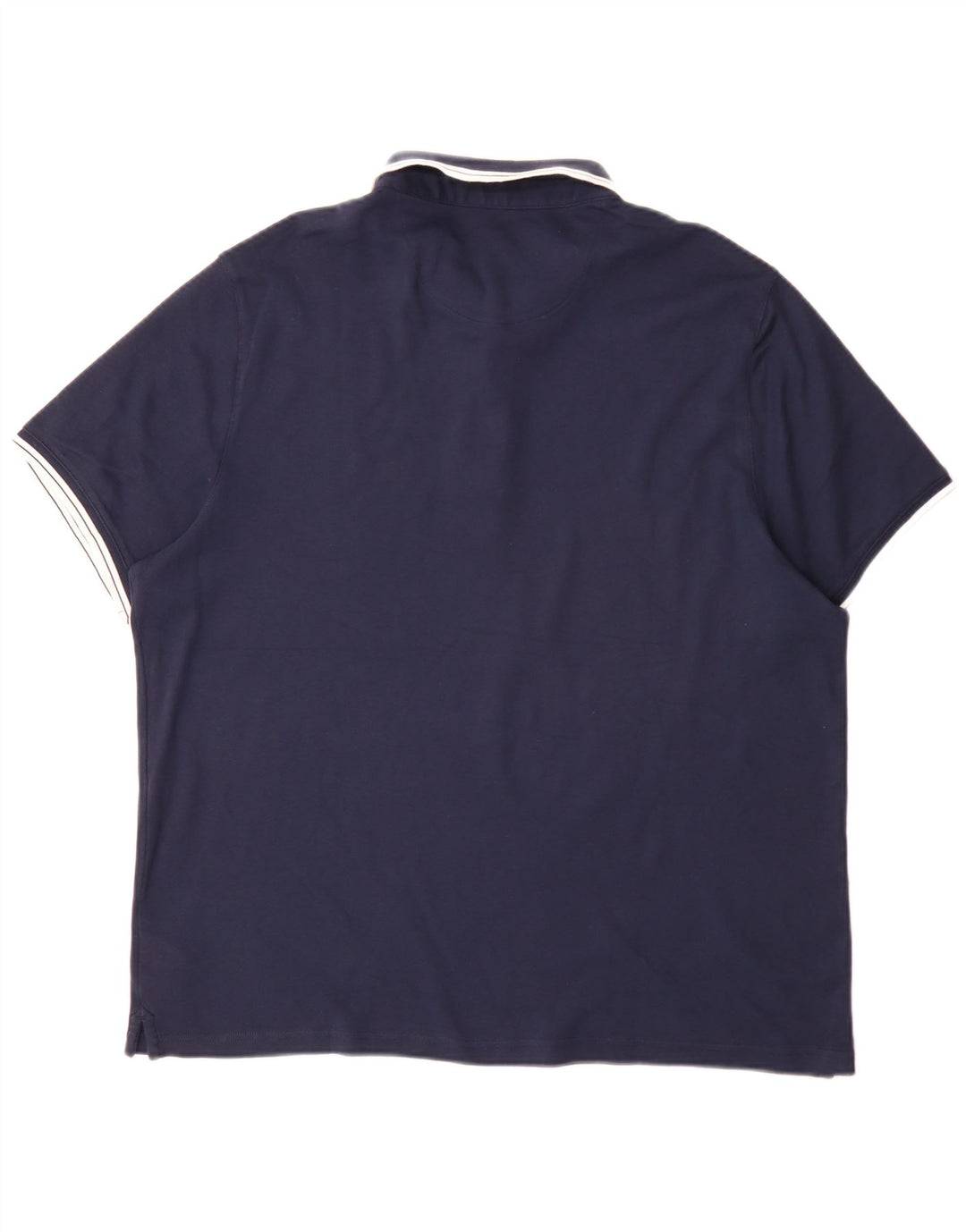 Polo regolare da uomo Michael Kors XL in cotone blu navy