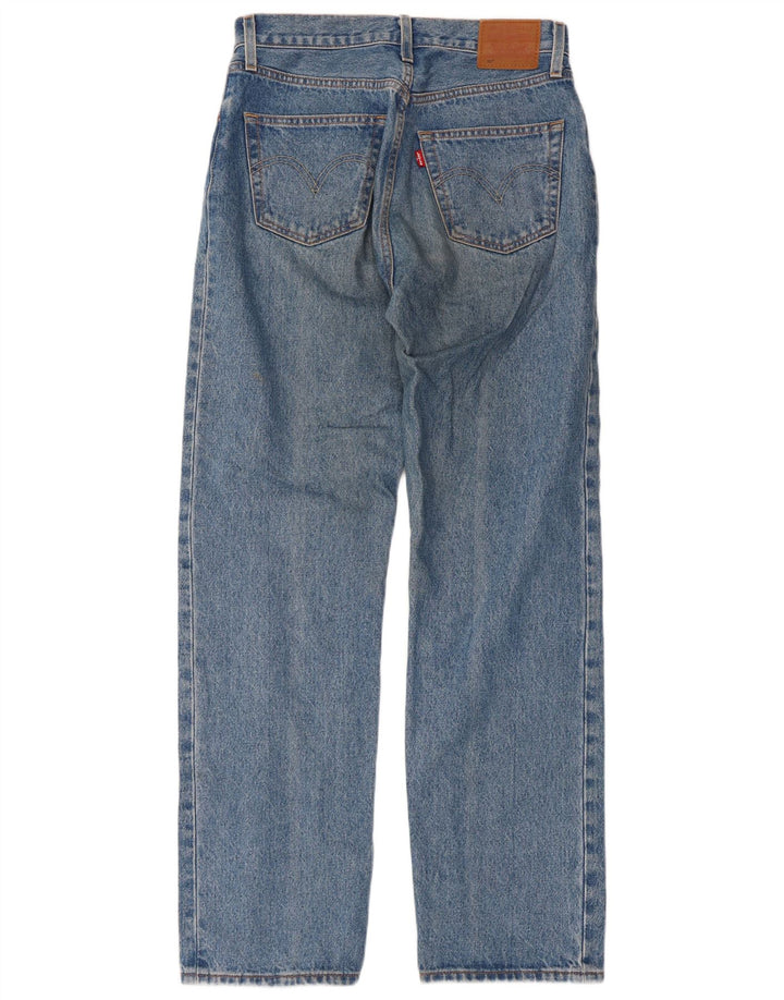 Jeans dritti 501 da donna Levi's W26 L32 cotone blu