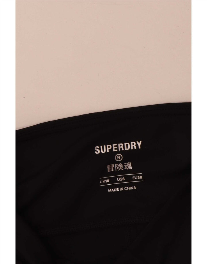Leggings grafici da donna Superdry UK 10 Small poliestere nero