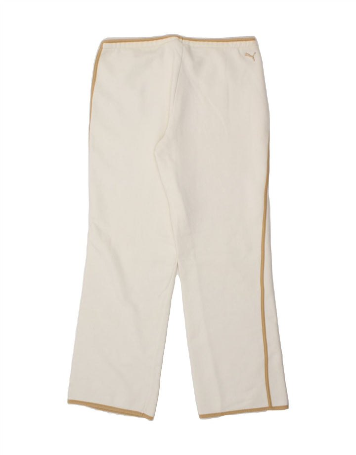 PUMA Womens Tracksuit Trousers UK 16 Large Beige Vintage Puma and Second-Hand Puma from Messina Hembry 