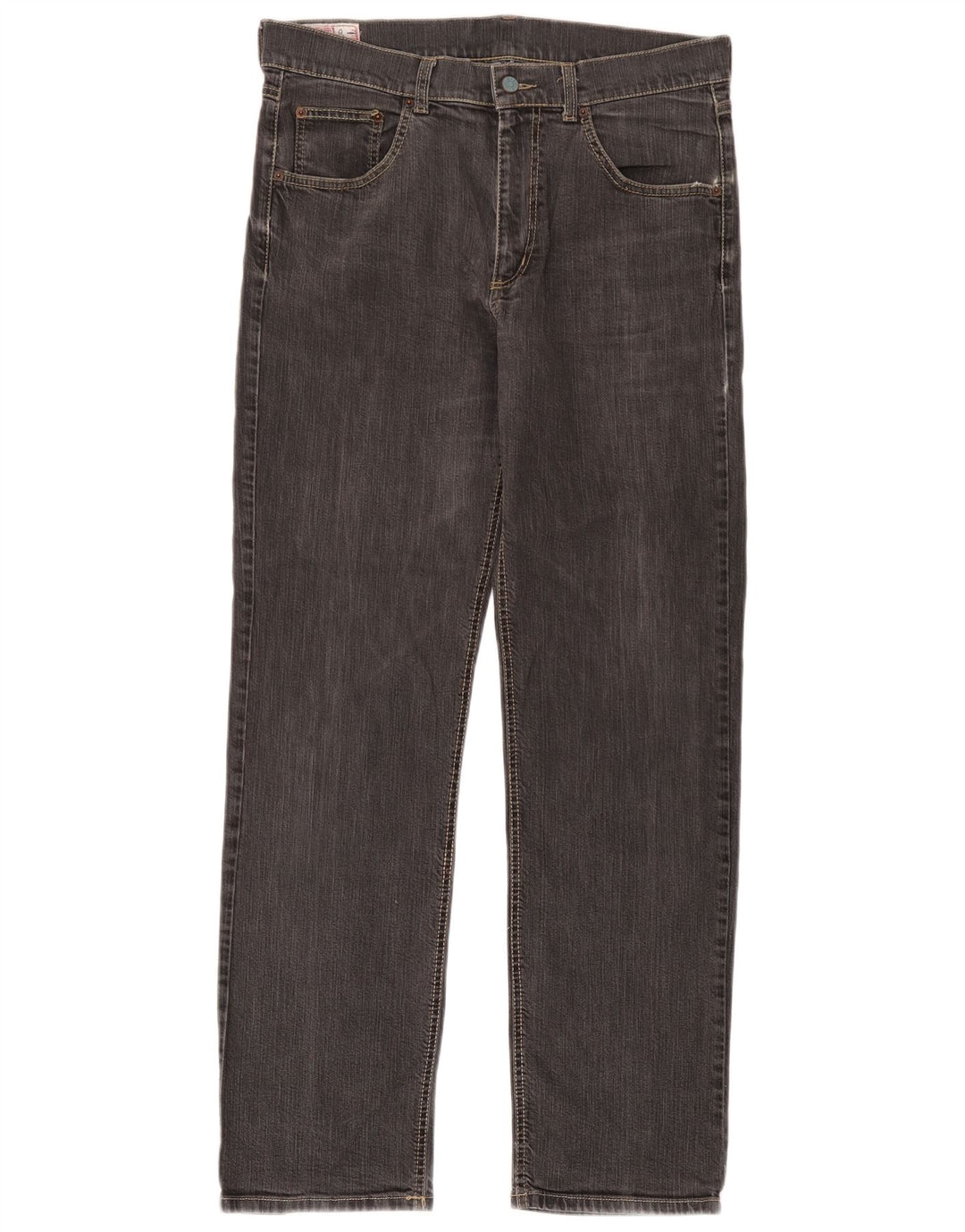 Jeans dritti da uomo Rifle W34 L32 in cotone grigio