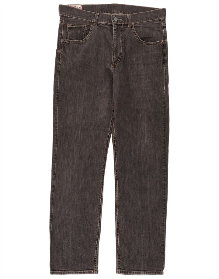 Jeans dritti da uomo Rifle W34 L32 in cotone grigio