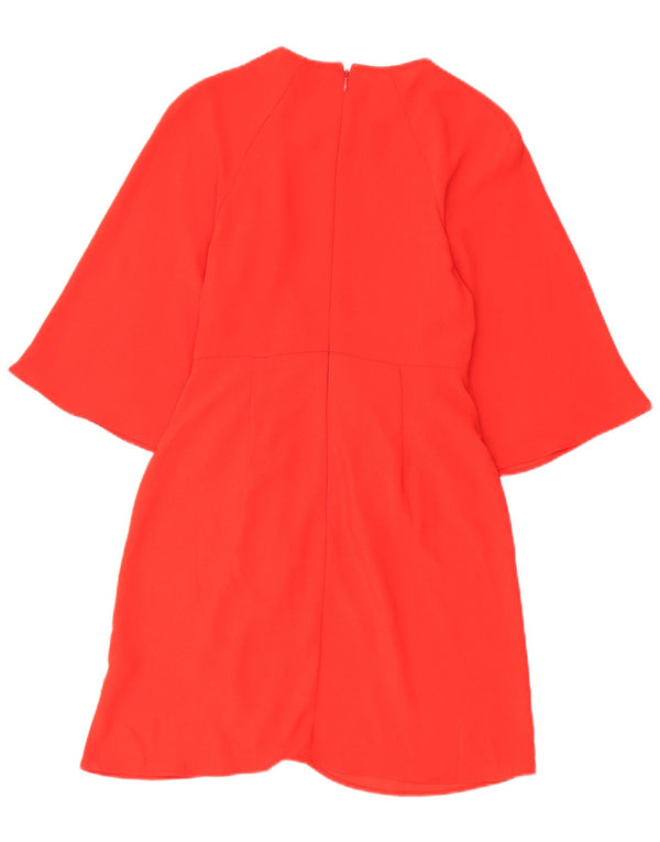 Abito tubino da donna Topshop UK 8 piccolo poliestere rosso
