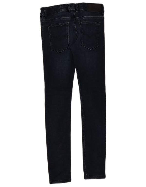 Jeans slim da bambino Diesel 13-14 anni W28 L29 cotone blu navy