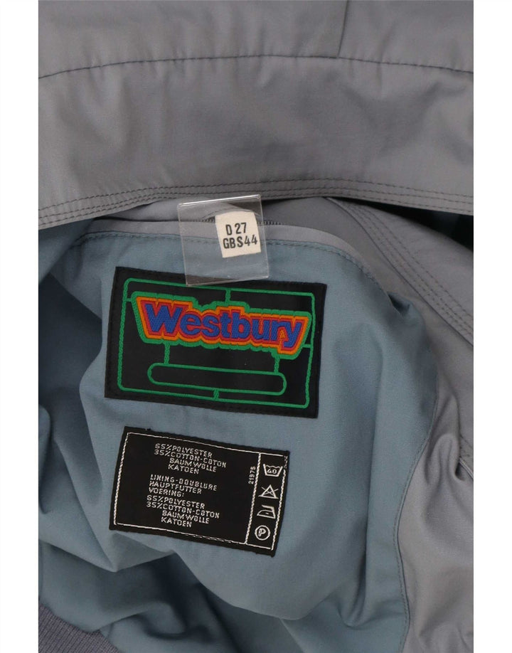Giubbotto bomber da uomo WESTBURY UK 44 2XL Poliestere color block grigio