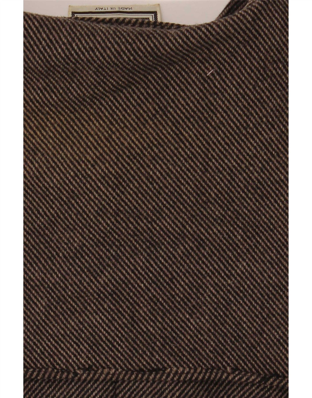 Giacca Blazer a 2 Bottoni da Donna Luisa Spagnoli IT 44 Gessato Marrone Medio