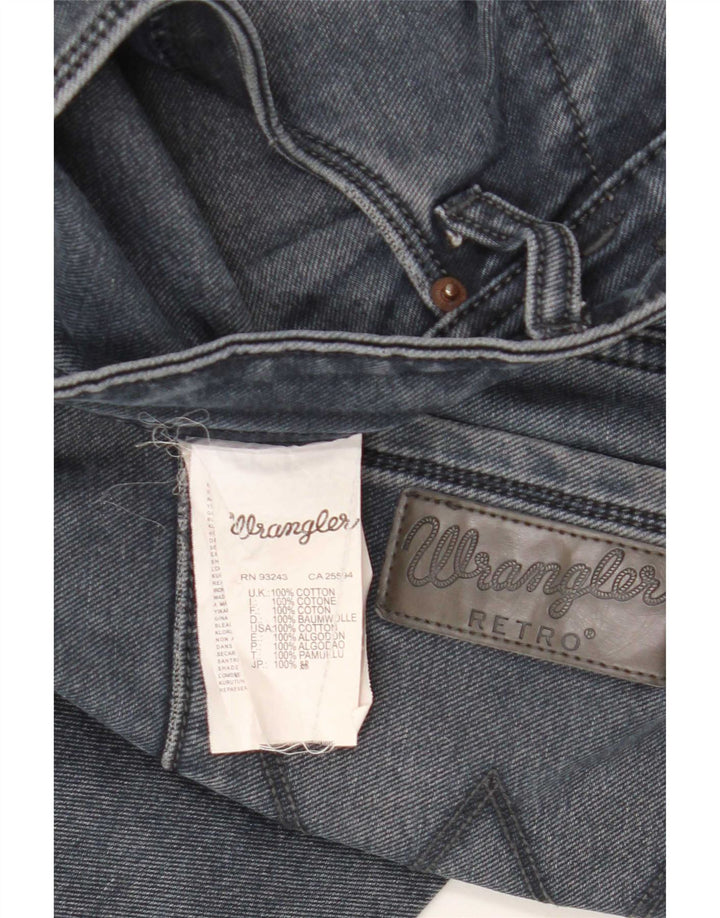 Jeans dritti da uomo Wrangler W36 L30 cotone blu