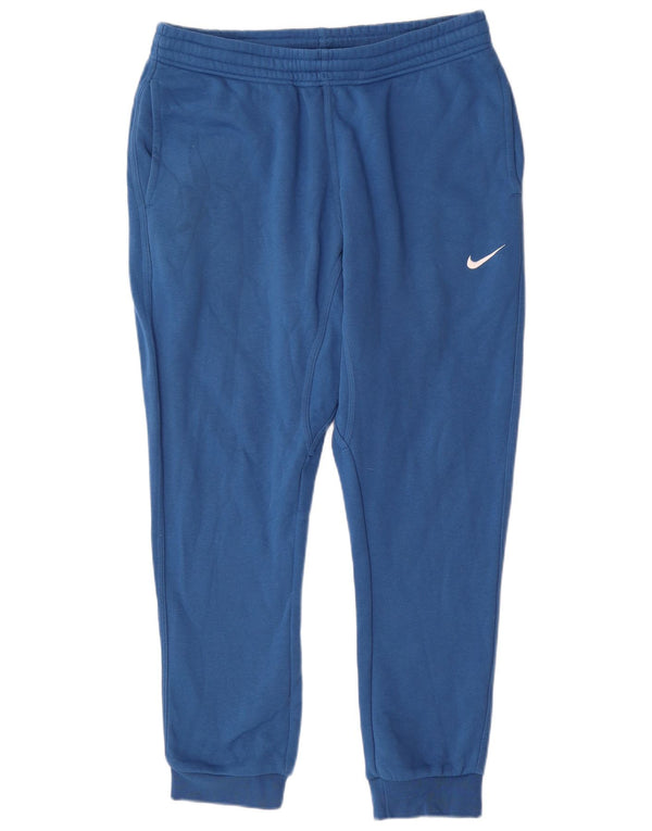 Pantaloni da tuta da uomo Nike Joggers grandi in cotone blu