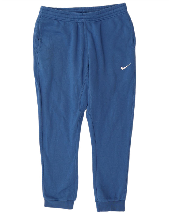 Pantaloni da tuta da uomo Nike Joggers grandi in cotone blu