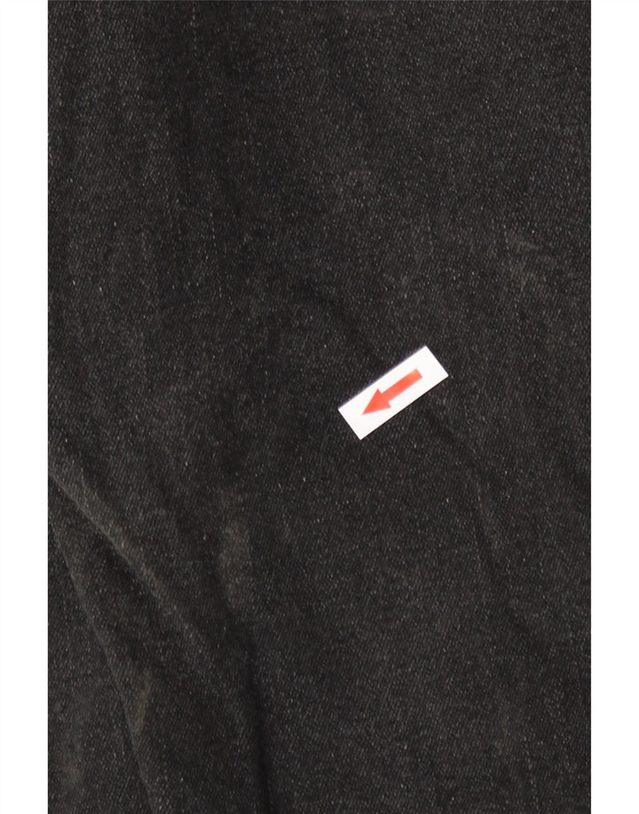 Jeans dritti regolari da donna Marks & Spencer W36 L31 cotone grigio