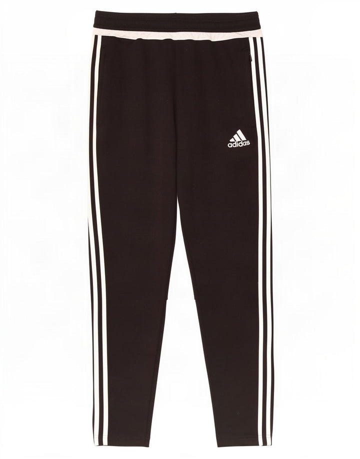 Pantaloni da tuta Adidas Climacool da uomo medio poliestere nero