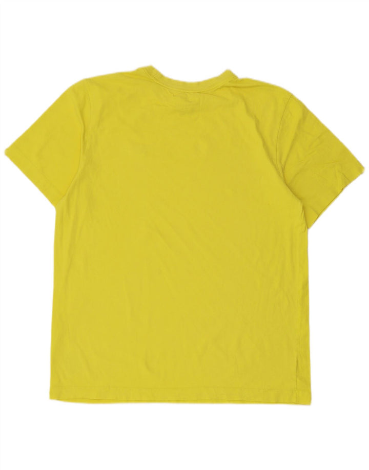 T-shirt da uomo Nike Top in cotone giallo medio