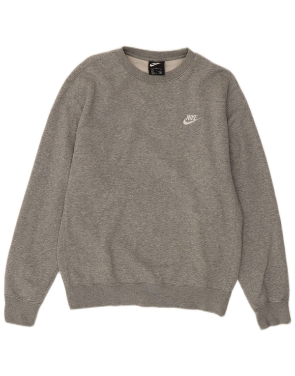 Felpa Nike Uomo Maglione Small Grigio Cotone