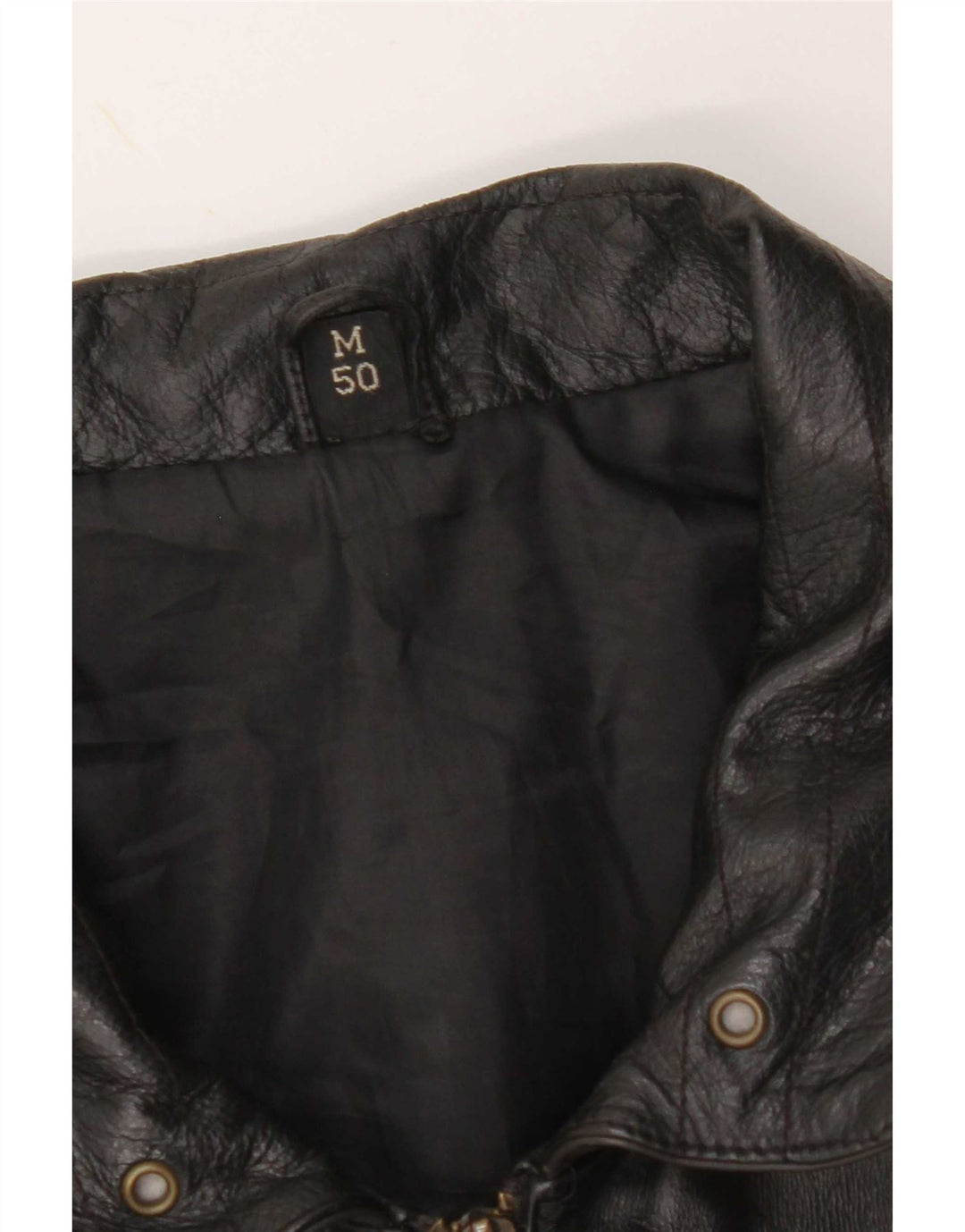 Gilet in pelle da donna Enrico Gorlani UK 38 medio nero