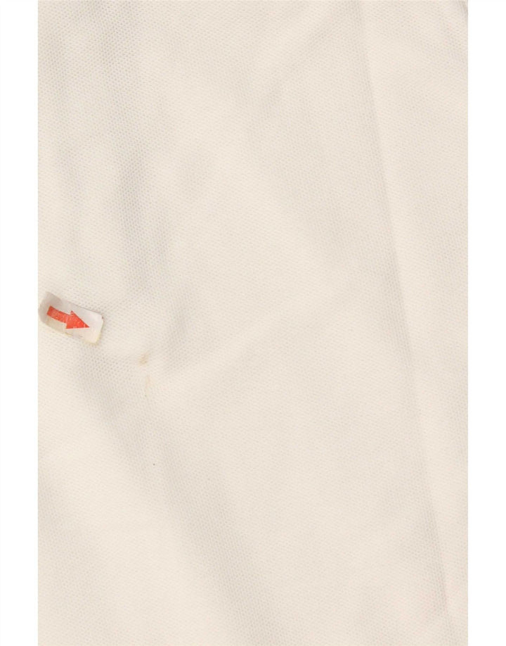 Polo senza maniche da donna Fila US 10 Large in cotone bianco