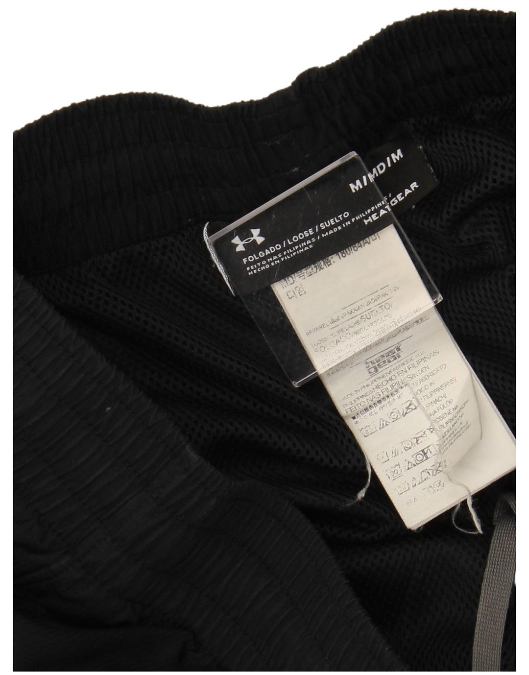 Pantaloni da tuta grafici da uomo UNDER ARMOUR Heat Gear medio nero