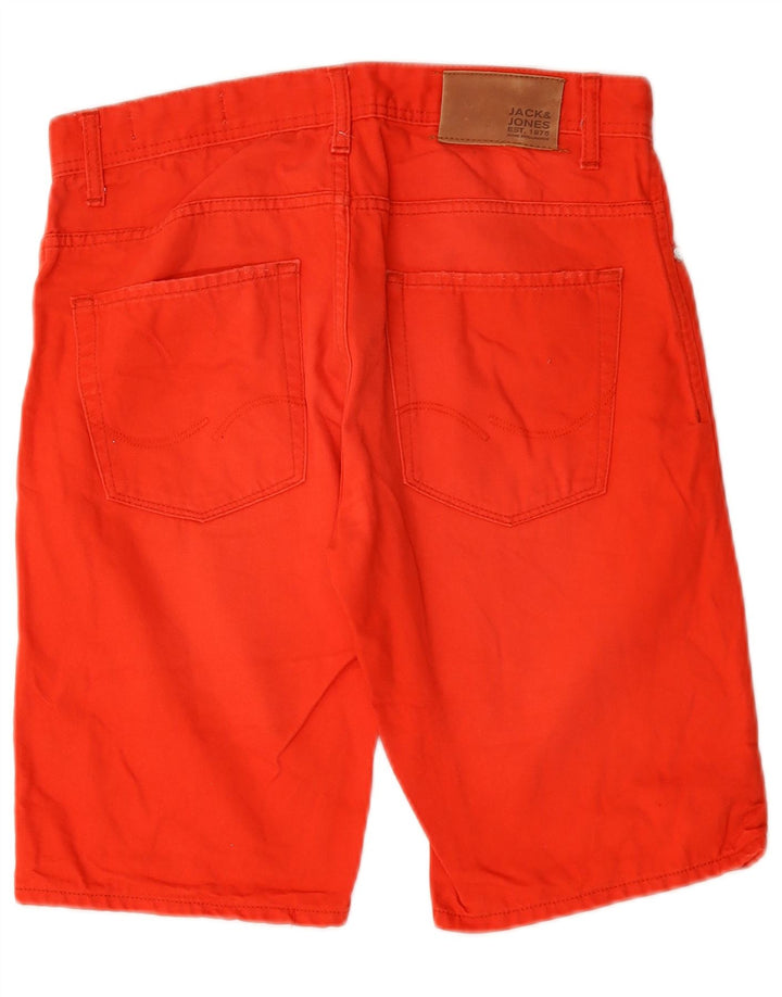 Pantaloncini di jeans da uomo Jack & Jones W32 rosso medio