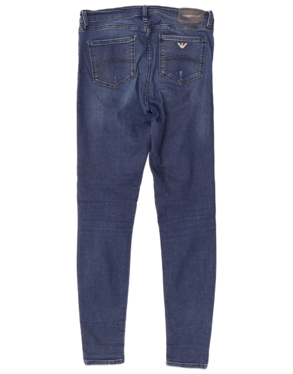 Jeans skinny da donna Emporio Armani W29 L32 cotone blu