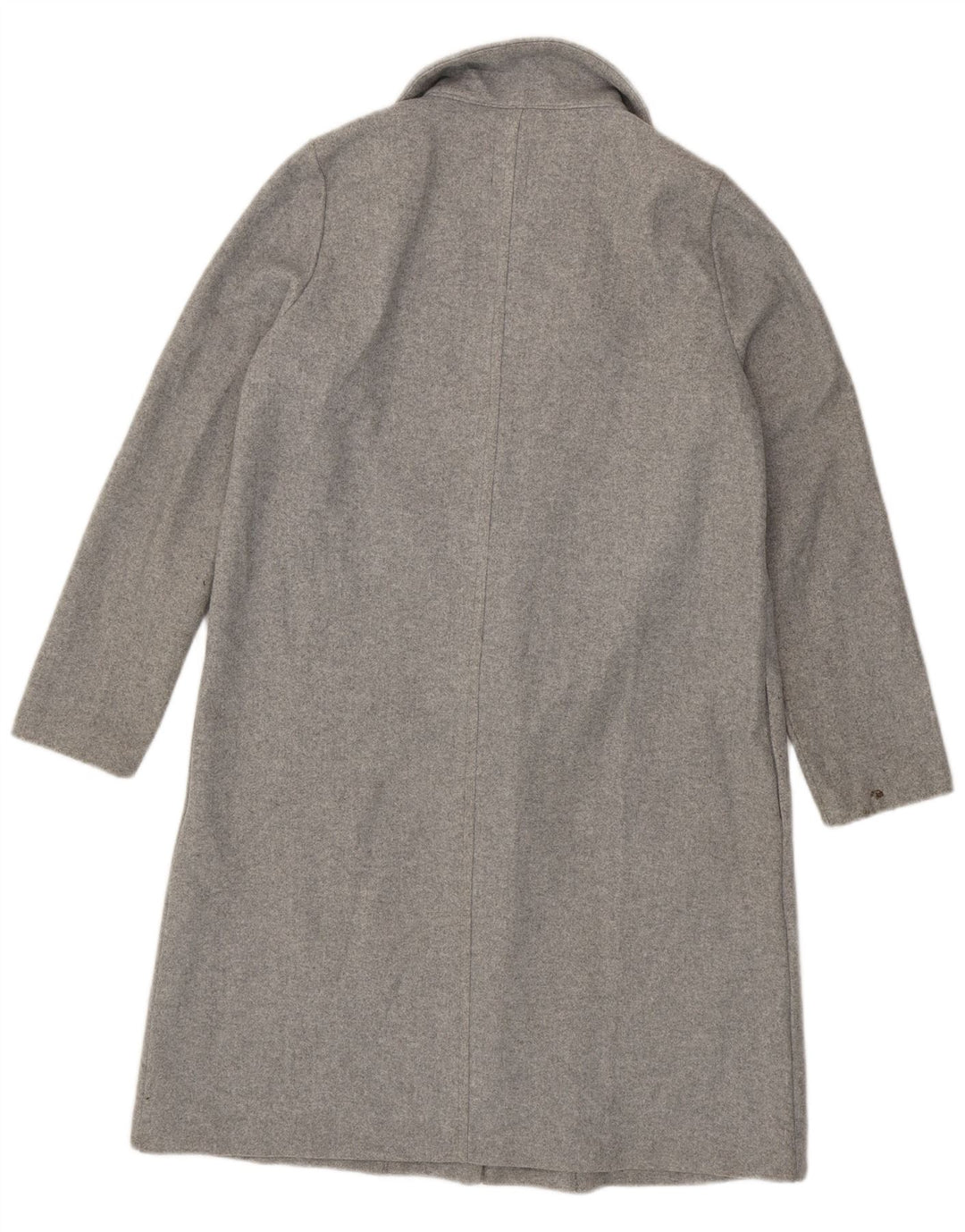 Soprabito aperto da donna Zara UK 16 grande poliestere grigio