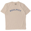 T-shirt grafica per ragazzi Woolrich Top 11-12 anni in cotone bianco