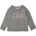 GAP Girls Graphic Sweatshirt Jumper 2-3 Years Grey Cotton | Vintage Gap | Thrift | Second-Hand Gap | Used Clothing | Messina Hembry 