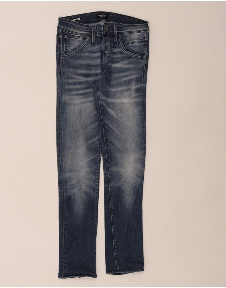 Jeans slim da uomo Jack & Jones W28 L30 cotone blu