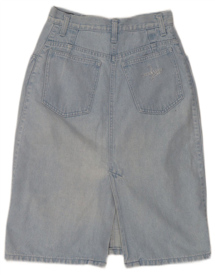 Gonna Trussardi Donna Denim W24 XS Blu