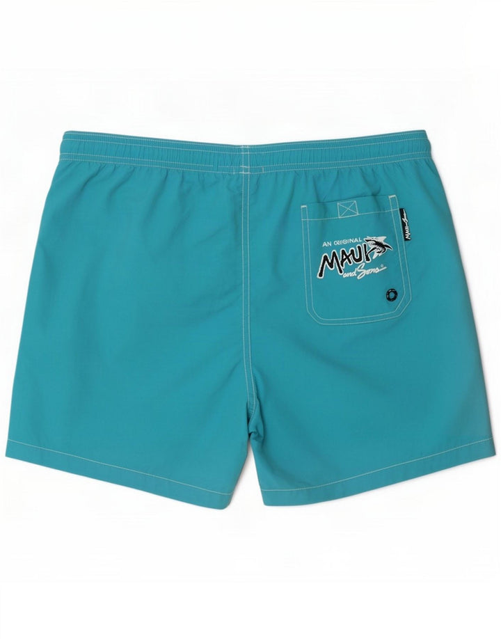 Pantaloncini da bagno da uomo Maui and Sons Blu medio