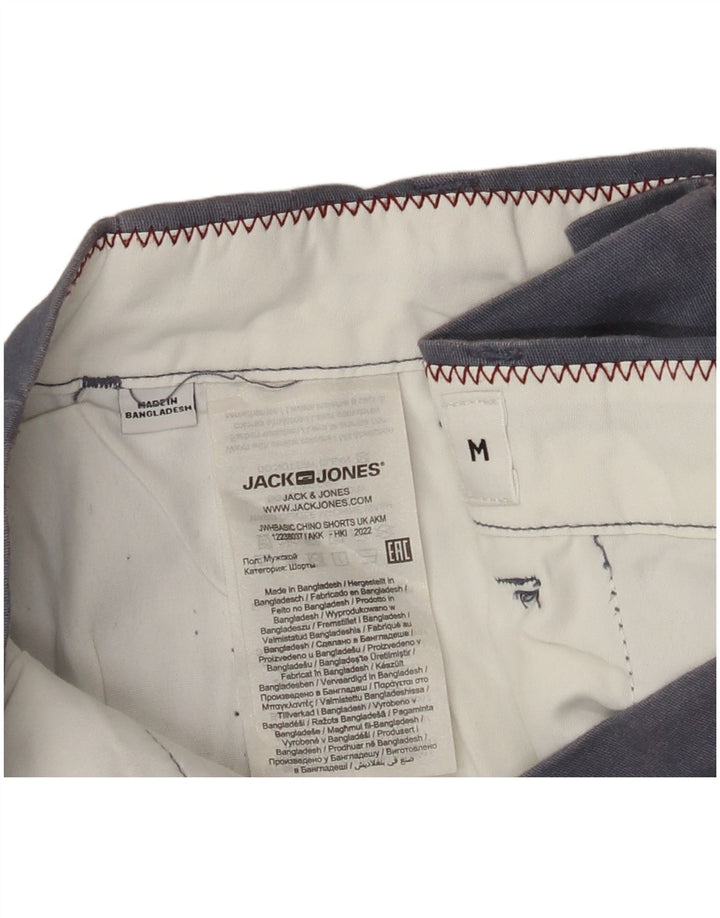 Pantaloncini chino da uomo Jack & Jones medi W32 in cotone blu navy