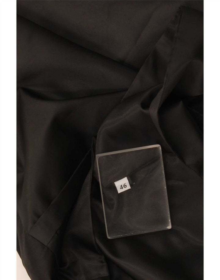 Gilet Vintage da Uomo IT 46 Piccolo Nero