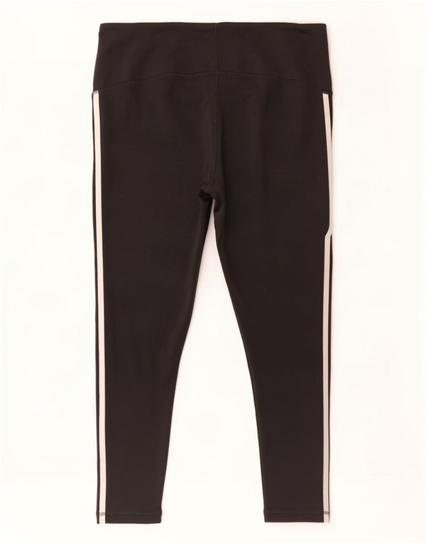 Leggings Adidas Climalite da donna UK 20/22 XL Poliestere nero
