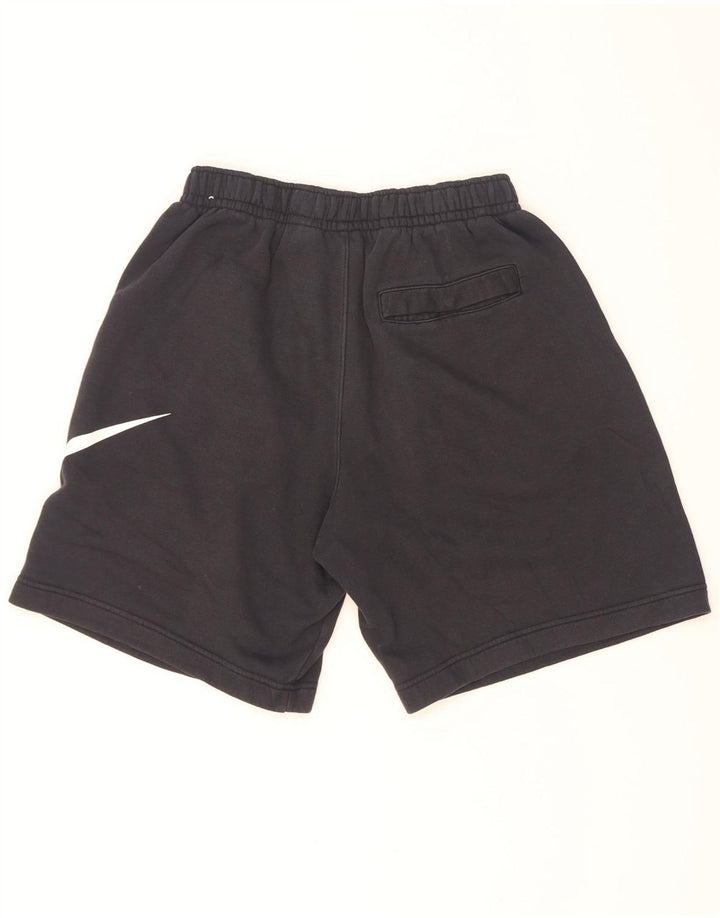 Pantaloncini sportivi Nike da uomo con grafica piccola, cotone nero