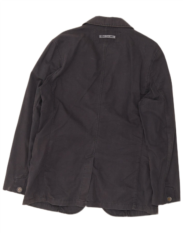 Giacca blazer da uomo a 1 bottone Calvin Klein UK 42 XL blu navy
