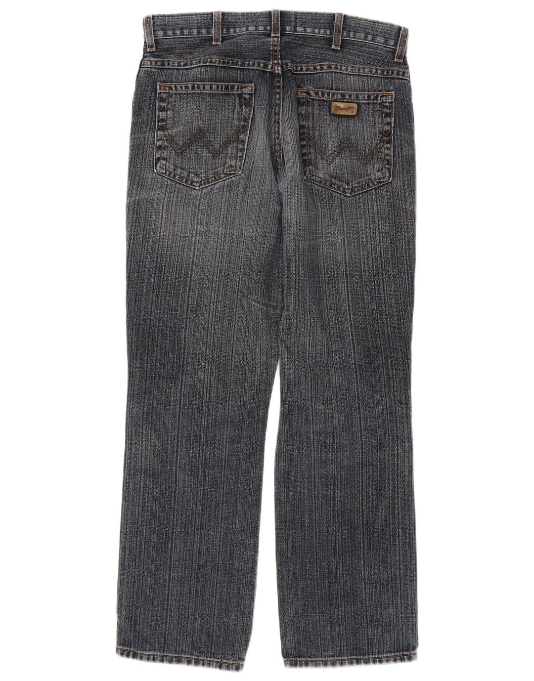 Jeans dritti da uomo Wrangler vestibilità regolare W34 L32 cotone blu
