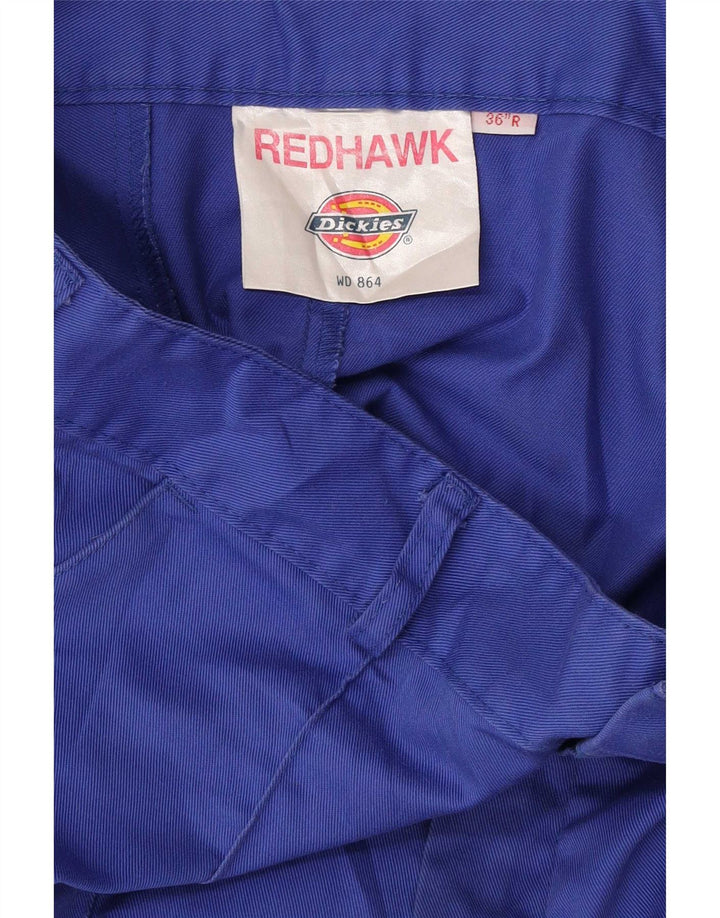 Pantaloni cargo dritti da uomo Dickies W36 L30 poliestere blu