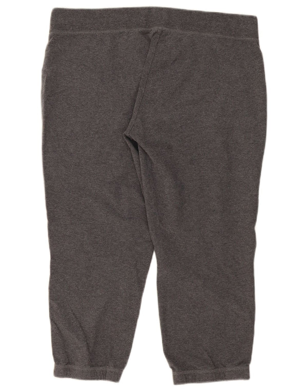 Pantaloni da tuta Nike Capri da donna, pantaloni da jogging, UK 18 XL, cotone grigio