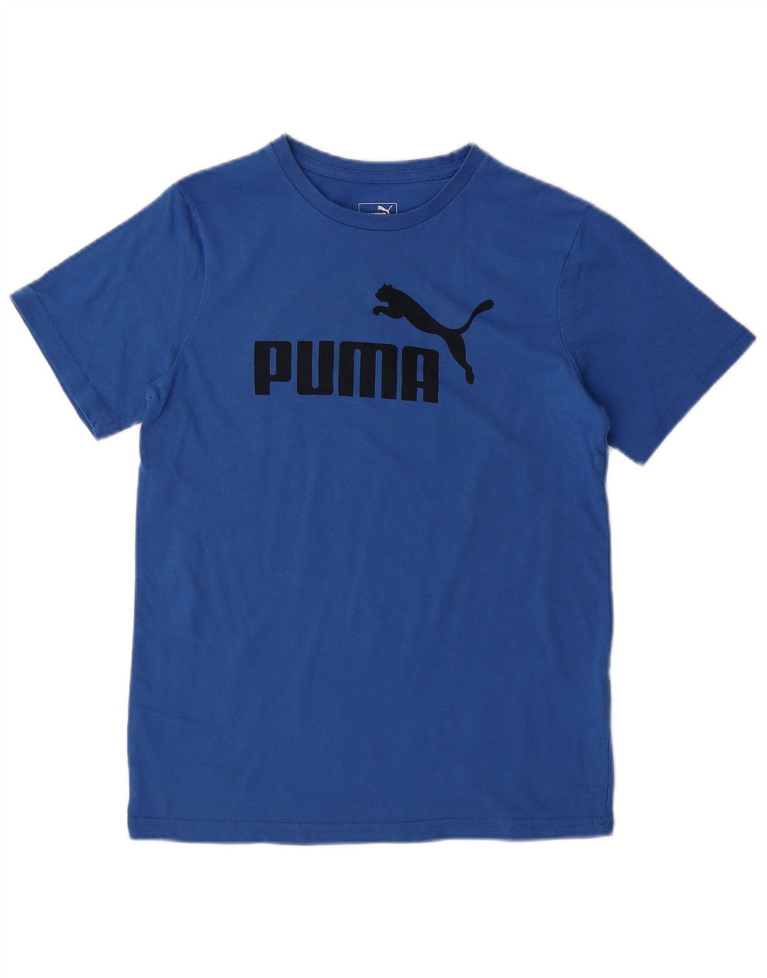 T-shirt grafica PUMA da ragazzo, 14-15 anni, grande, in cotone blu