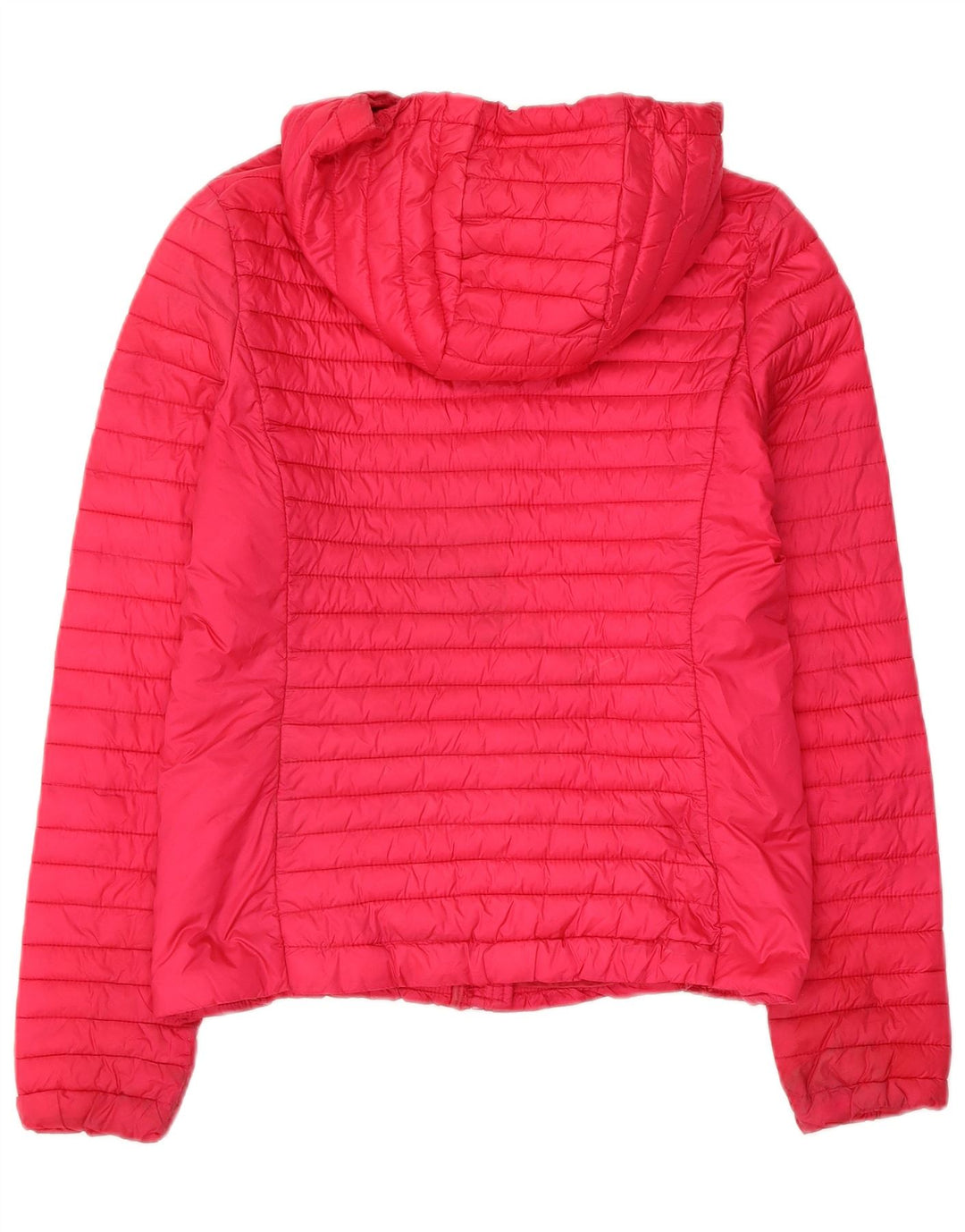 Giacca imbottita con cappuccio da donna Dack UK 10 piccola rosa